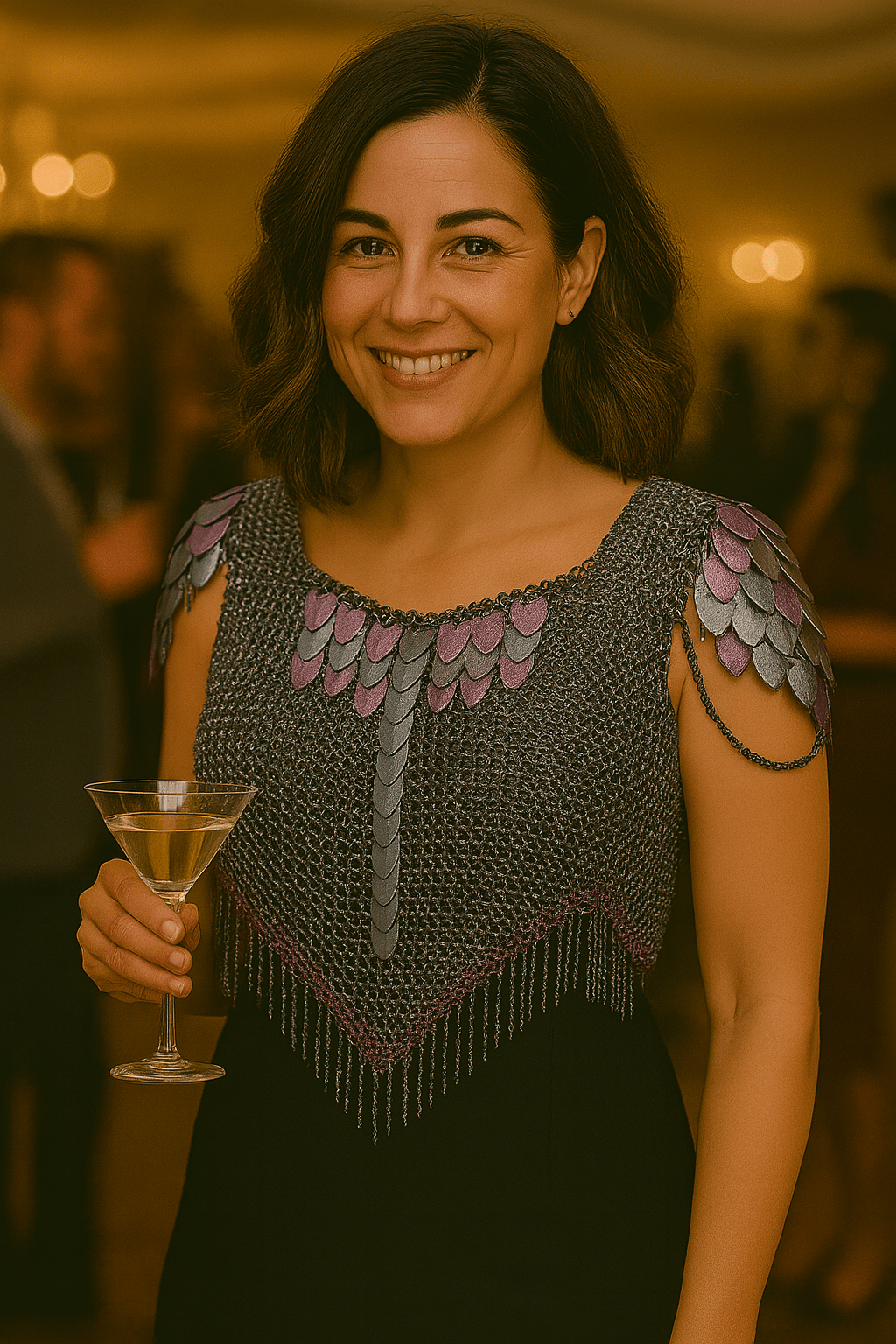 Chainmaille in Winter&nbsp;Moonlight